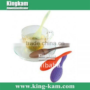 silicone tea bag with handle