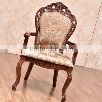 Commercial furniture solid wood dining chair used for restaurant