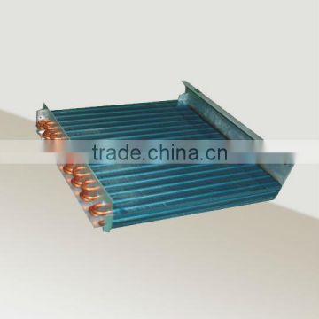 copper tube shell and tube heat exchanger for air conditioner