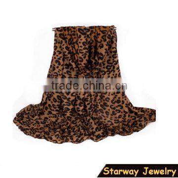 Wholesale Fashion Sexy Classic Leopard Scarf/#