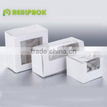 Custom eco-friendly wholesale recycled take away cheap paper cake box