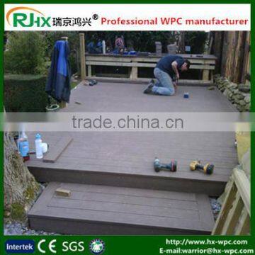 New material in building industry called environmental wpc decking floor