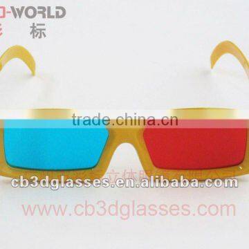 3D glasses with red cyan lens for 3D TV/Cinema/Concert