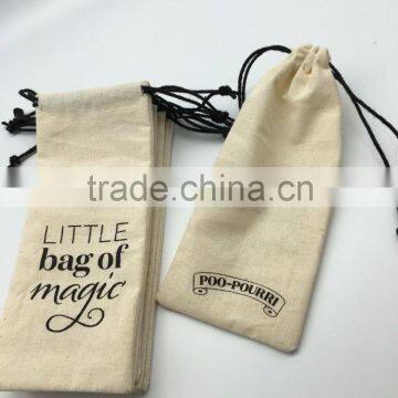 Custom muslin bag with logo printed,accept small order cotton jewelry bags                        
                                                Quality Choice