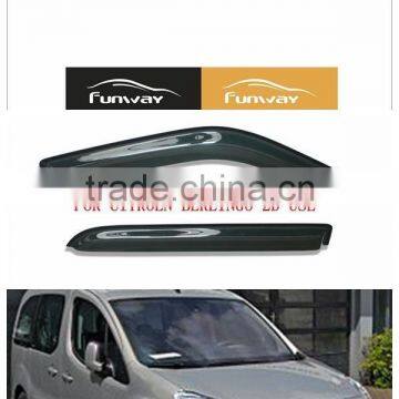 CAR WINDOW VISORS RAIN DEFLECTOR FOR CITROEN BERLINGO 2D USE