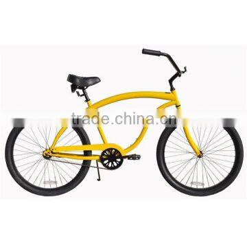 26 beach cruiser bike with suspension fork beach cruiser bicycle new model hot sale with CE,CPSC OEM