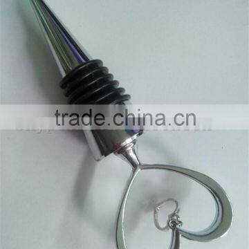 Popular Heart Shape Metal Bottole Wine Stopper Exist Mold photo-6