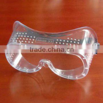 2016 ANSI safety goggles PC lens multi-direct vents safety goggles clear PC safety goggles CE EN 166 safety goggles