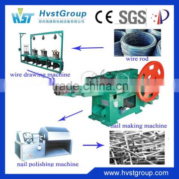 Hot sale automatic wire nail making machine,nail polishing machine