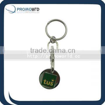 Promotional Metal Keychain Raised Logo