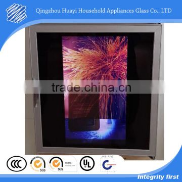 humidity protection double seal advertising LCD glass door