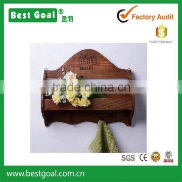 Home decorartion wall display hook storage rack shelves