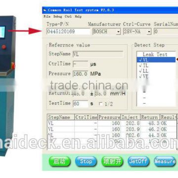 BOCH diesel common rail injector test bench tester