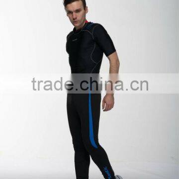 Men's santic running wear sports jersey running set OEM service