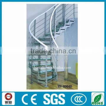 Modern Curve Desigh Stainless Steel Staircase Models Used in UK photo-4