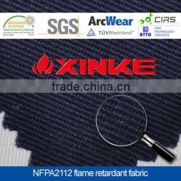 NFPA2112 CVC flame retardant fabric for safety shirt