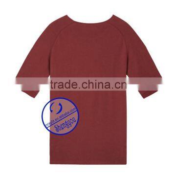 Custom OEM Raglan Sleeve Pocket T Shirt for Men photo-2