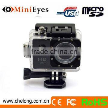 Newest 1.5inch High Speed Recording wifi 1080P 30m waterproof remote control hd 1080p wifi sport camera