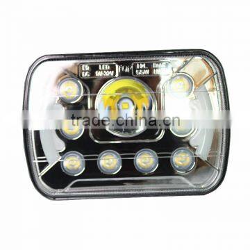 55W High Low Beam off Road Led Work Light 5x7 Led Headlight 7inch Led WORK Lights for Trucks 4x4 Jeep Offroad photo-3