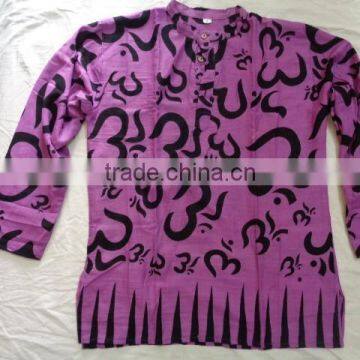 Big om Printed Indian Gents Shirts photo-5