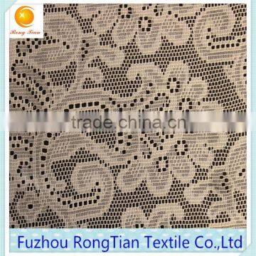 Fashion Cotton Cord Embroidery Floral Lace Fabric for Curtains photo-2