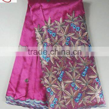 Chowleedee CL11-36 Wholesale Good Quality African George Lace Fabic for Sale photo-2
