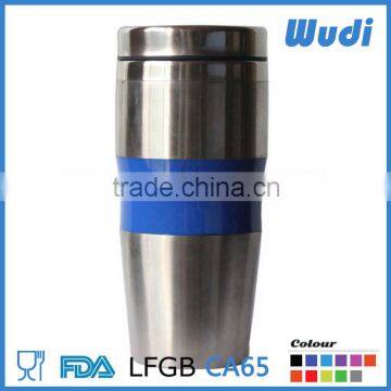 16OZ tumbler double wall with grip easy carry CM519