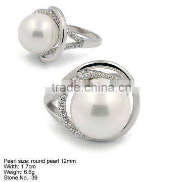 RPA2-005 2016 Hot Sell Ring 925 Sterling Silver Jewelry with CZ stone Daily Wearing