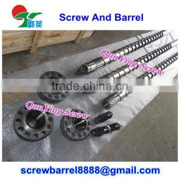 Bimetallic Mitsubishi Injection Screw Barrel Extruder Screw Barrel