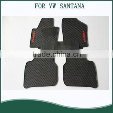 Custom Fit Non Skid Full Set PVC Car Floor Mats For VW SANTANA