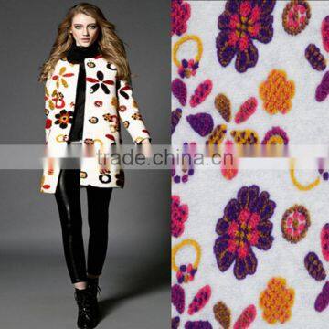 Europe Fashion Woolen Fabric For Winter Garment Coat