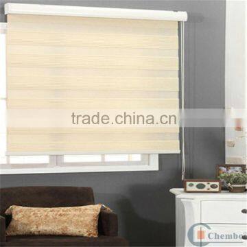 Korea style zebra print fabric for roller blind