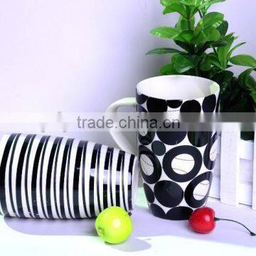 15oz Porcelain mug,cylindrical ceramic mug designs