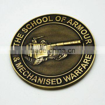 Wholesale Custom Antique Brass Souvenir Coin photo-2