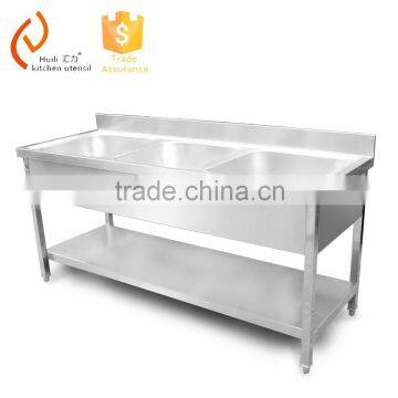 304 Stainless Steel Kitchen Sink With Under Shelf