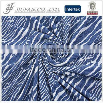 Jiufan Textile 2016 New Fashion Super Soft Rayon Polyester Spandex Denim Jacquard Knit Fabric For Ladies Dress Quality Choice photo-4