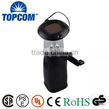 Plastic Hand Cranking High Light 6 LED Rechargeable LED Lantern