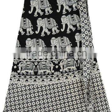 Women Cotton Wrap Skirt