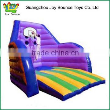 hot selling inflatable sports toss game inflatable basketball playground