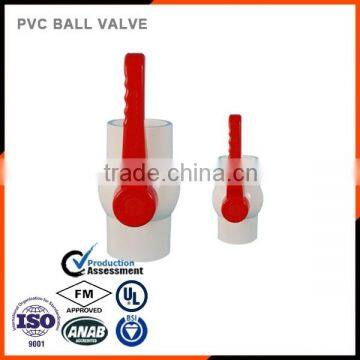 dn40 dn50 dn15 pvc ball valve