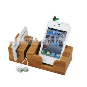 Hot sale bamboo cell phone stand wholesale Phone Stand Holder