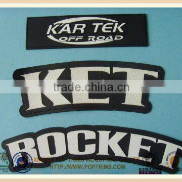 Custom Logo Rubber Patch for Hat photo-2