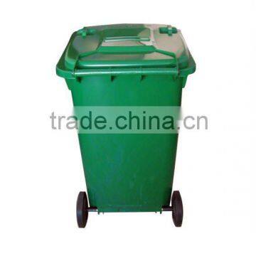 EN840 waste bin with wheel/ Dustbin with pedal