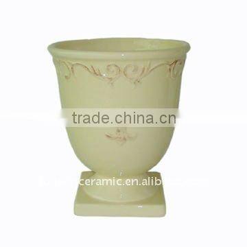 Hand-painted Ceramic Planter