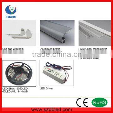 TSP024 Surface Mount Aluminum LED Strip Fixture for Stair Lighting