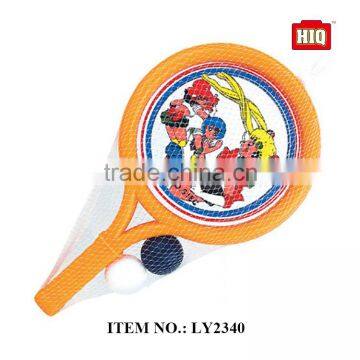 Newest polular plastic sport toys tennis racket for kids