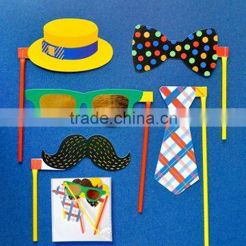 New Design Handmade Felt Photo Booth Props for Party Decoration