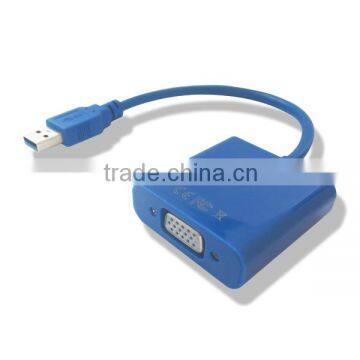 HOT shopping !vga to usb cable/usb to vga adapter/usb 3.0 to vga converter Multi-display Graphic Converter Adapter Cable