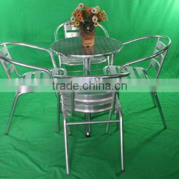 Used Cheap Aluminum Restaurant Furniture Set YC001/YT1 photo-5