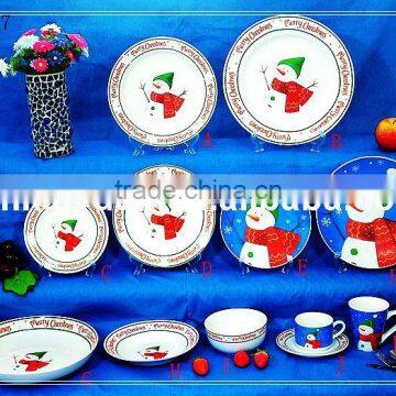 Ceramic dinner set/12pcs dinner set with decal(100-27)